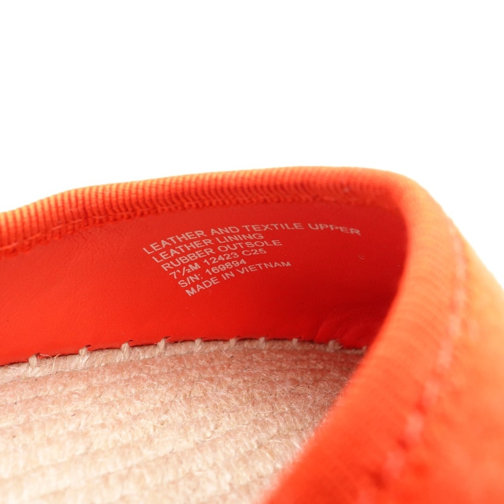 NEW Tory Burch Mary Jane Espadrilles Women's 169894-600 Blazing Red/Natural - Picture 7 of 16